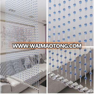 2015 Fashion Custom Home Decoration Crystal Beaded Door Curtain