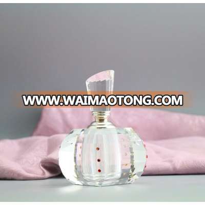 Square glass perfume bottle heart perfume bottle brand perfume bottle